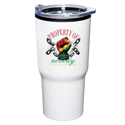 Property Of Nobody Juneteenth Juneteenth The Real Independence Tumbler