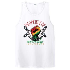 Property Of Nobody Juneteenth Juneteenth The Real Independence PosiCharge Competitor Tank