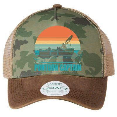 Pontoon Captain Legacy Tie Dye Trucker Hat