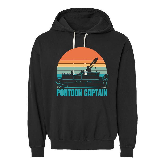 Pontoon Captain Garment-Dyed Fleece Hoodie