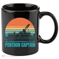 Pontoon Captain 11oz C Handle Ceramic Mug