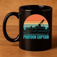Pontoon Captain 11oz C Handle Ceramic Mug