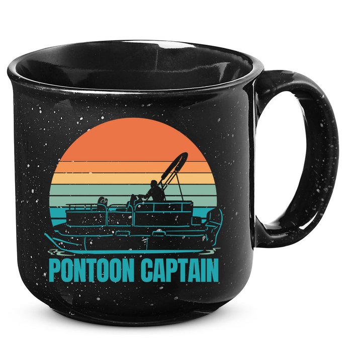 Pontoon Captain 15oz Campfire Ceramic Mug