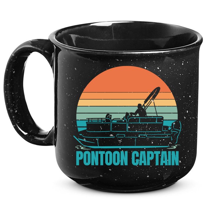 Pontoon Captain 15oz Campfire Ceramic Mug
