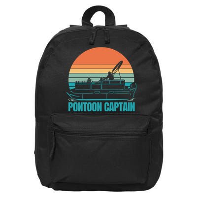 Pontoon Captain 16 in Basic Backpack