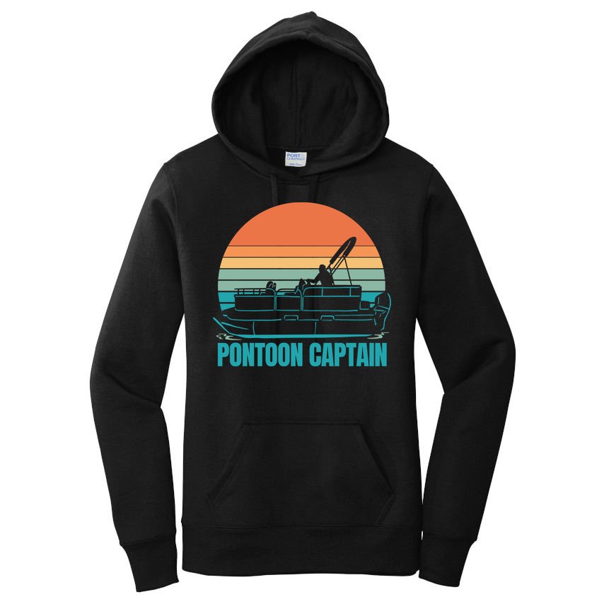 Pontoon Captain Women's Pullover Hoodie