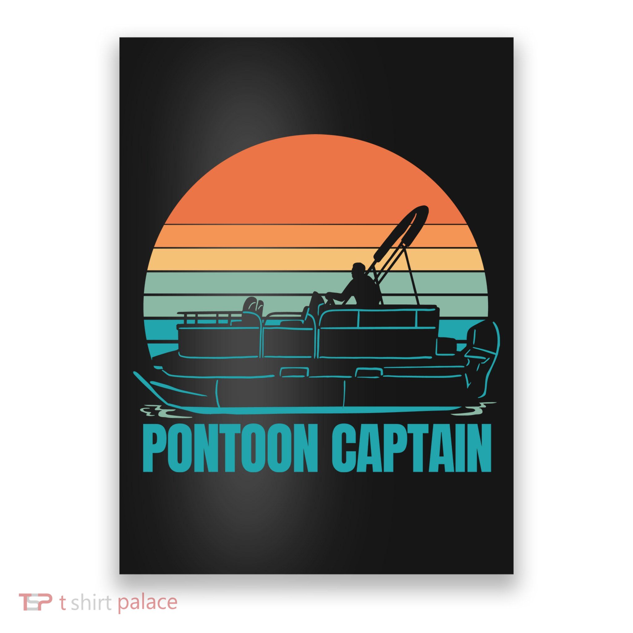 Pontoon Captain Poster