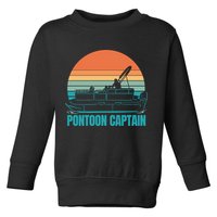 Pontoon Captain Toddler Sweatshirt