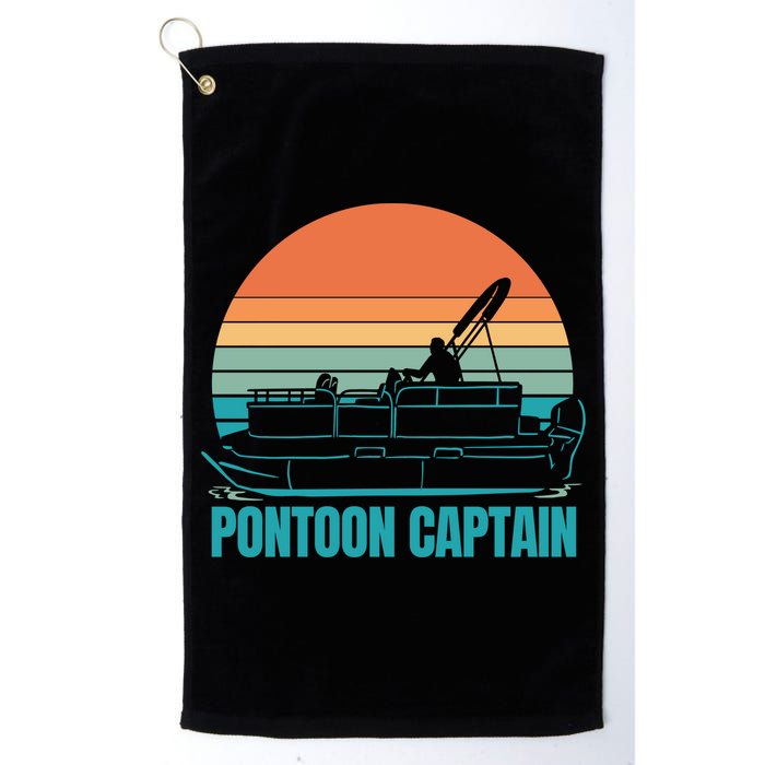 Pontoon Captain Golf Towel