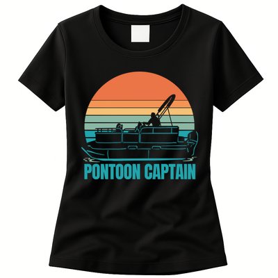 Pontoon Captain Womens T-Shirt