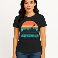 Pontoon Captain Womens T-Shirt