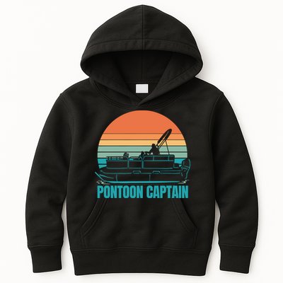 Pontoon Captain Kids Hoodie