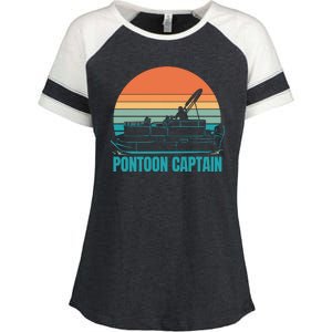 Pontoon Captain Enza Ladies Jersey Colorblock Tee