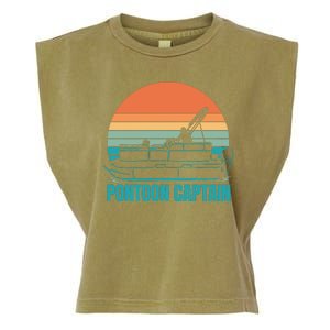 Pontoon Captain Garment-Dyed Women's Muscle Tee