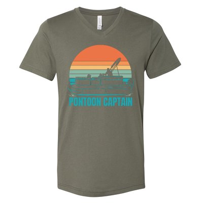 Pontoon Captain V-Neck T-Shirt