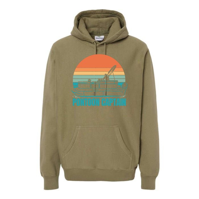 Pontoon Captain Premium Hoodie