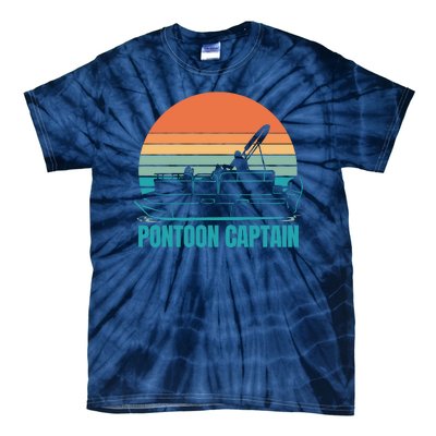 Pontoon Captain Tie-Dye T-Shirt