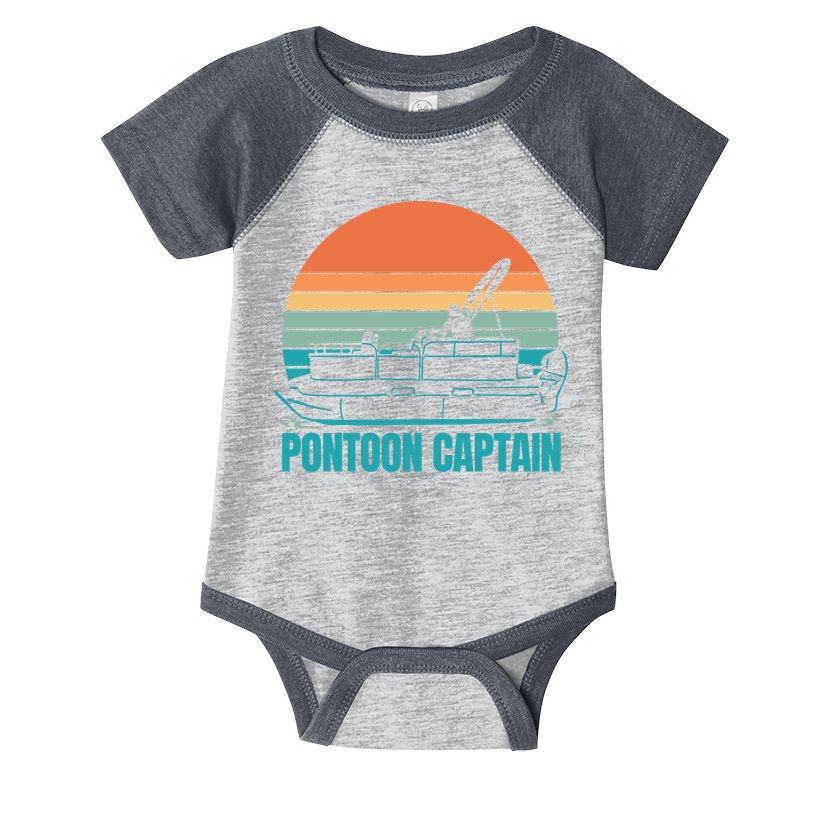 Pontoon Captain Infant Baby Jersey Bodysuit