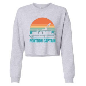 Pontoon Captain Cropped Pullover Crew