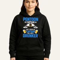 Pontoon Captain Like A Regular Captain Only More Drunker Beer Hoodie