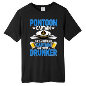 Pontoon Captain Like A Regular Captain Only More Drunker Beer Tall Fusion ChromaSoft Performance T-Shirt