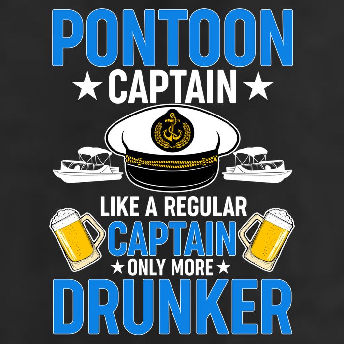 Pontoon Captain Like A Regular Captain Only More Drunker Beer Beanie
