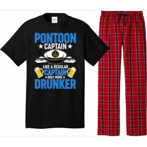 Pontoon Captain Like A Regular Captain Only More Drunker Beer Pajama Set