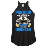 Pontoon Captain Like A Regular Captain Only More Drunker Beer Women's Perfect Tri Rocker Tank