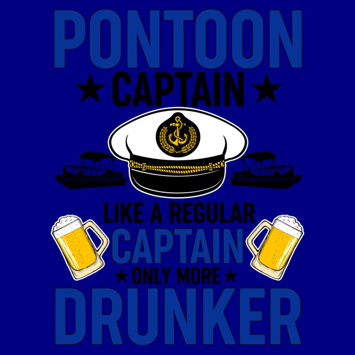 Pontoon Captain Like A Regular Captain Only More Drunker Beer Mug