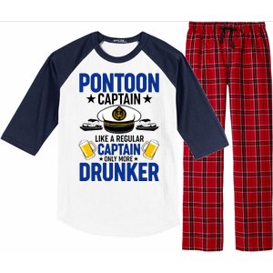 Pontoon Captain Like A Regular Captain Only More Drunker Beer Raglan Sleeve Pajama Set