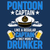 Pontoon Captain Like A Regular Captain Only More Drunker Beer Infant Baby Jersey Bodysuit