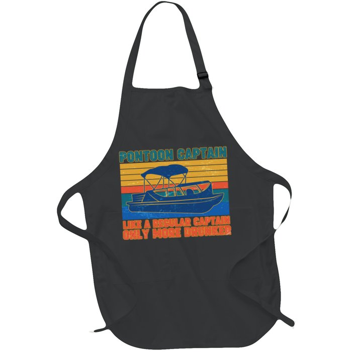 Pontoon Drunk Captain Apron