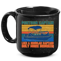 Pontoon Drunk Captain 15oz Campfire Ceramic Mug