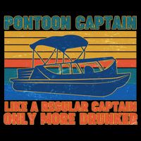 Pontoon Drunk Captain Wool Snapback Cap