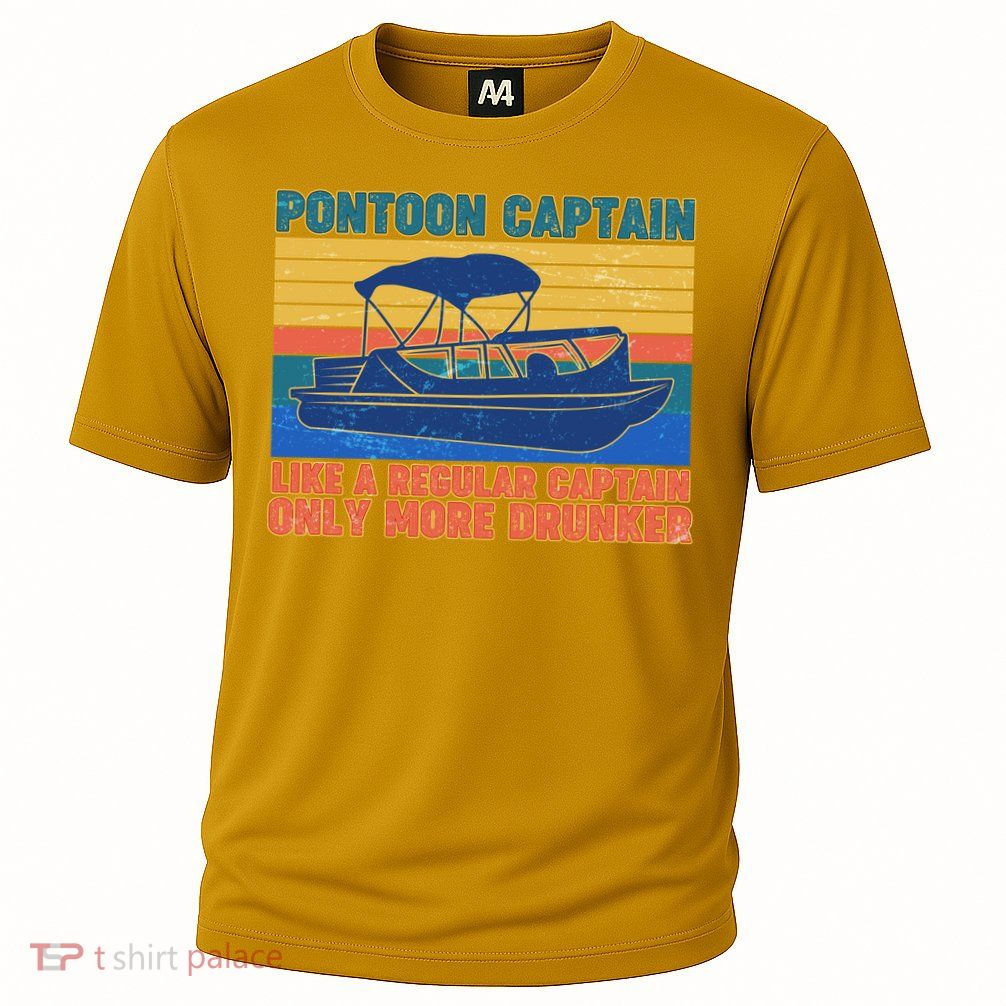 Pontoon Drunk Captain Performance Shirt