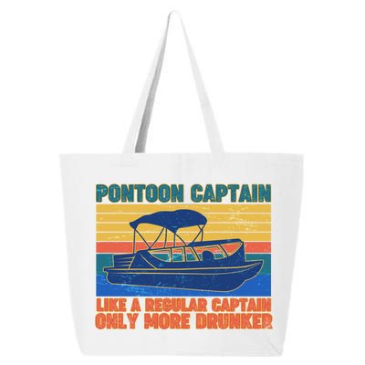 Pontoon Drunk Captain 25L Jumbo Tote