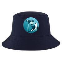 Pair Of Orcas Swimming Cool Comfort Performance Bucket Hat