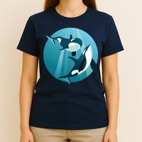 Pair Of Orcas Swimming T-Shirt