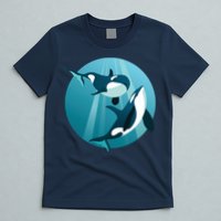 Pair Of Orcas Swimming T-Shirt