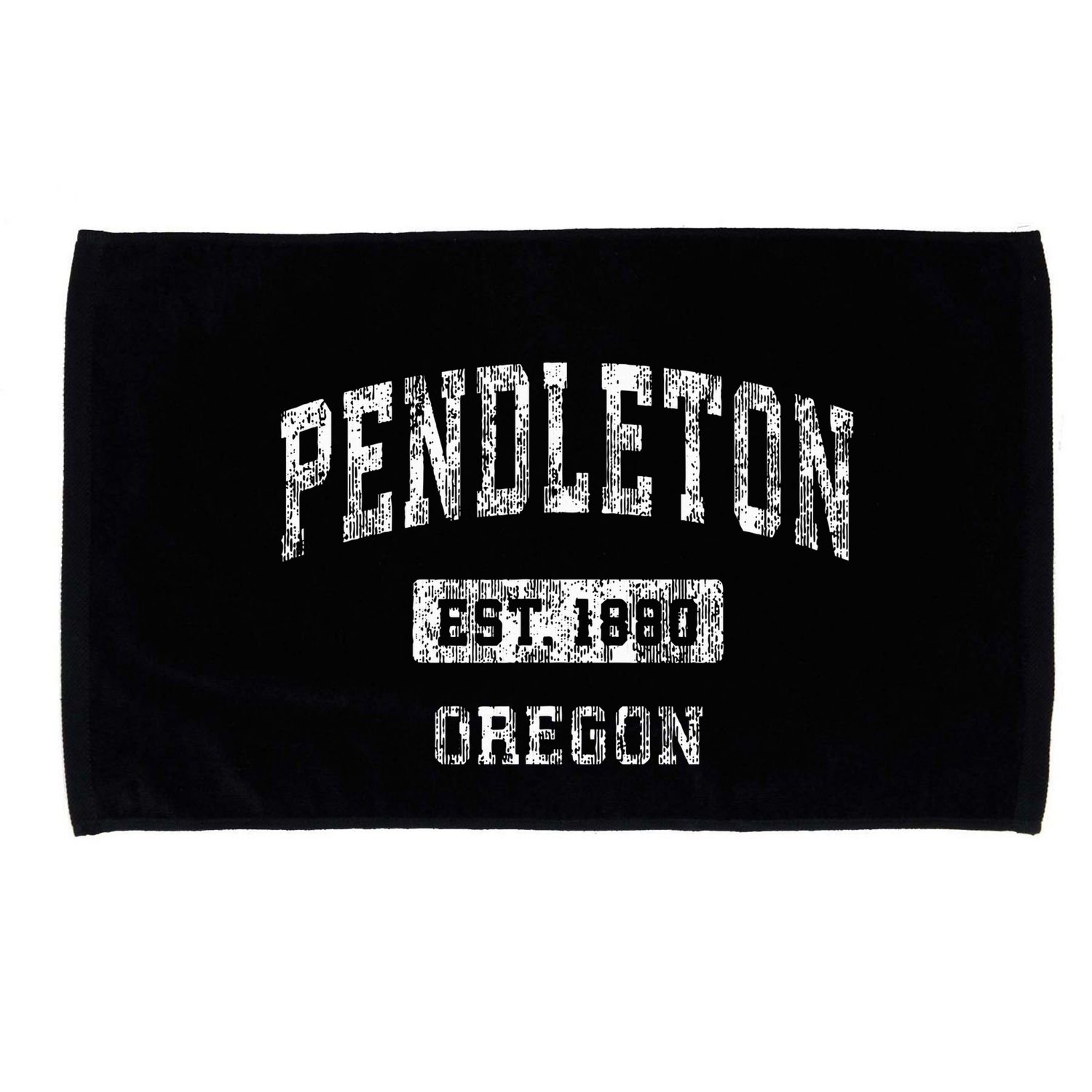 Pendleton Oregon Or Vintage Sports Established Microfiber Hand Towel