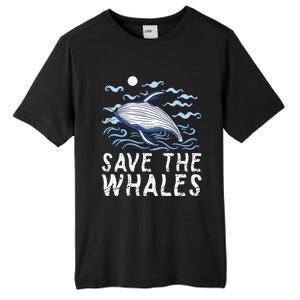 Protect Our Ocean Protect Our Future Save The Whales Gift Tall Fusion ChromaSoft Performance T-Shirt