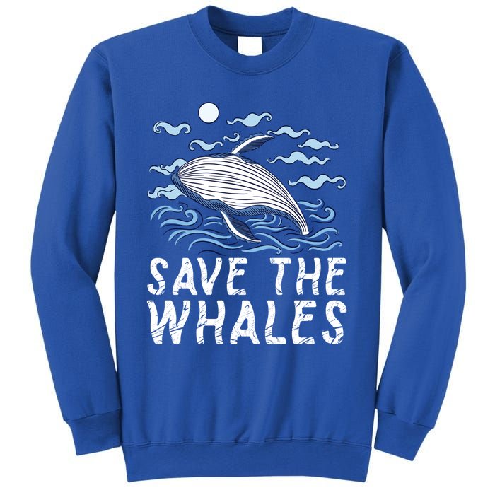 Protect Our Ocean Protect Our Future Save The Whales Gift Sweatshirt