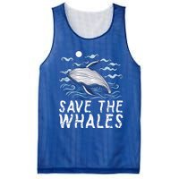 Protect Our Ocean Protect Our Future Save The Whales Gift Mesh Reversible Basketball Jersey Tank