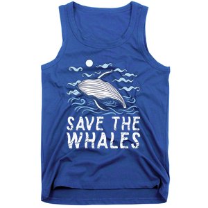 Protect Our Ocean Protect Our Future Save The Whales Gift Tank Top