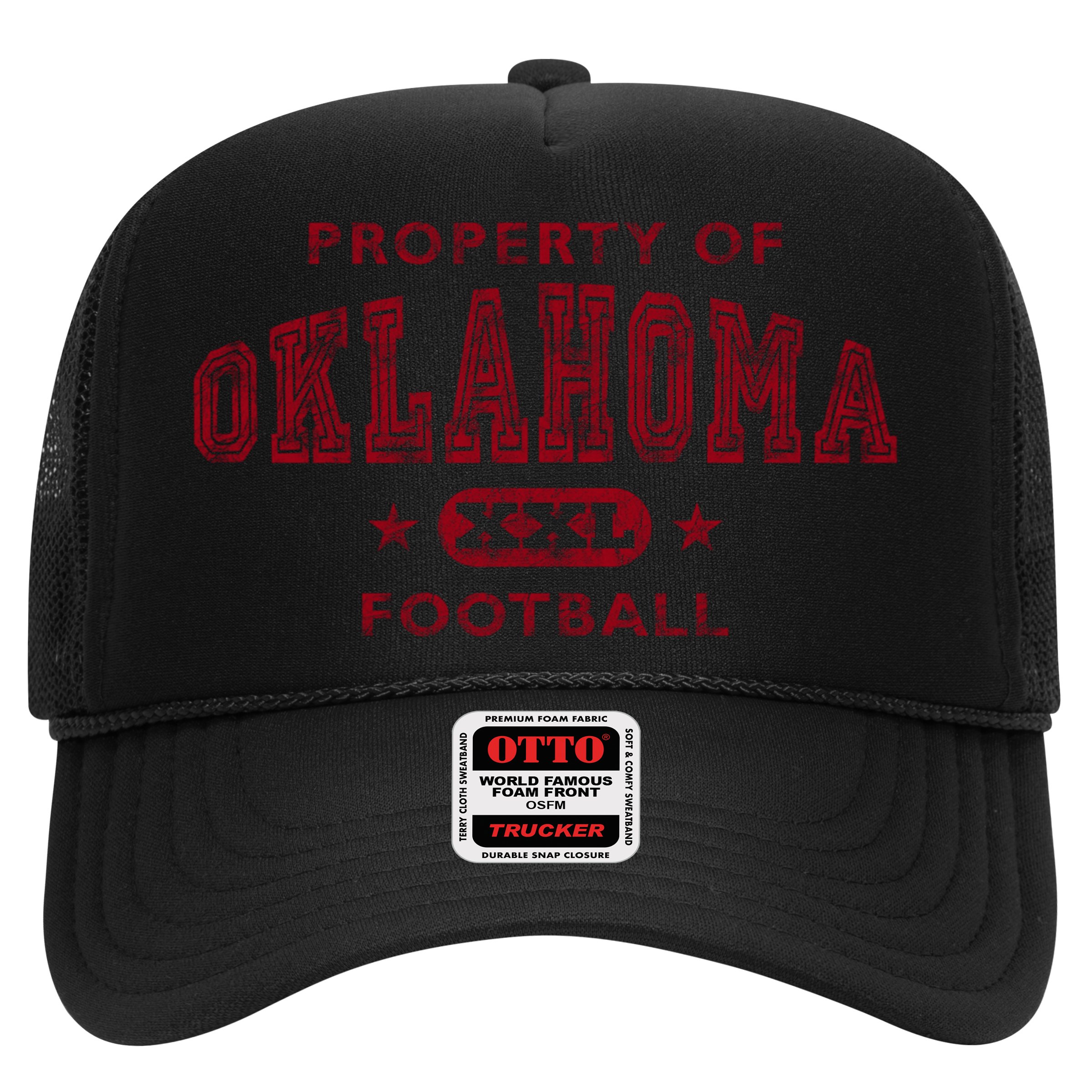 Property Of Oklahoma Football Xxl Gift Hat