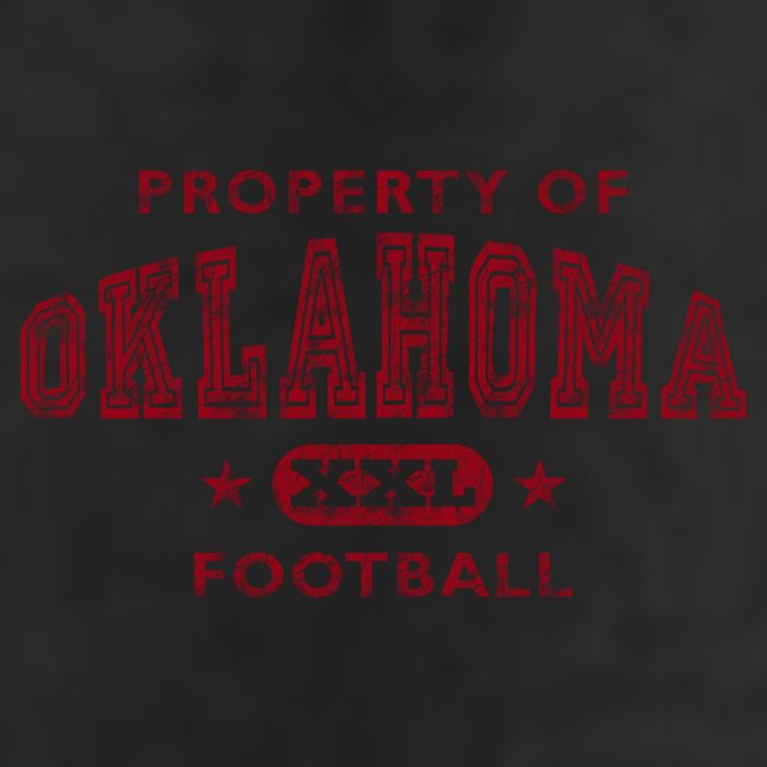 Property Of Oklahoma Football Xxl Gift Hat