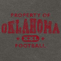 Property Of Oklahoma Football Xxl Gift Cotton Canvas Backpack