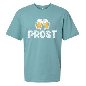 Prost Oktoberfest October Festival Ing Gift Sueded Cloud Jersey T-Shirt