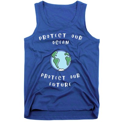 Protect Our Ocean Gift Nature Climate Change Global Warming Gift Tank Top