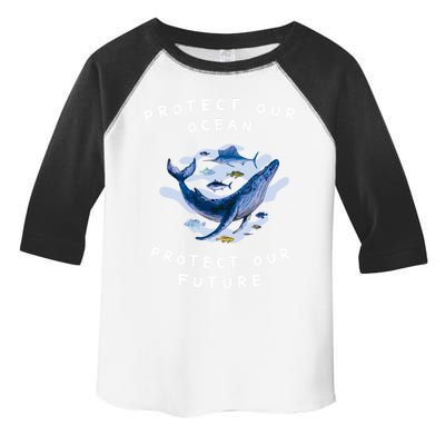 Protect Our Ocean Gift Nature Climate Change Sea Environt Gift Toddler Fine Jersey T-Shirt